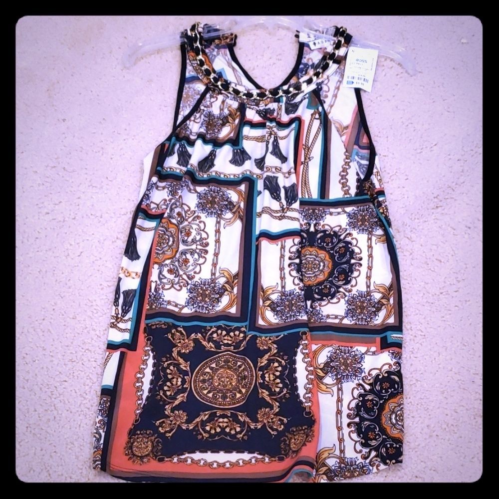 Womens chain print top